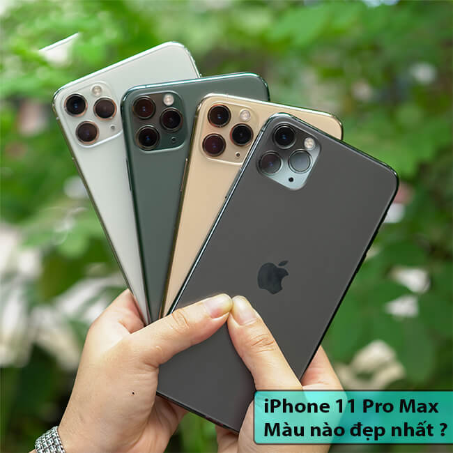 IPHONE 11 PRO MAX 64GB MÀU XANH ĐẸP 99% - caohung.vn